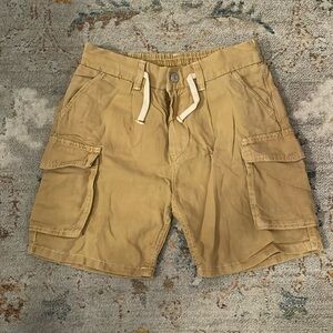 Zara boys linen blend cargo shorts